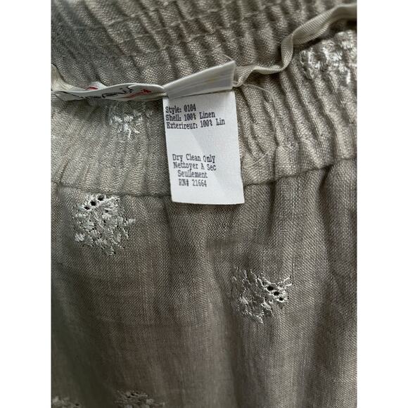 Vntg Talbots Talbots Skirts | Talbots Linen Midi Skirt And Blouse Size 10 - Picture 5 of 6